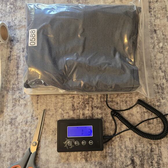 Tribal Wide Leg Crop Pants Womens 24W Ink High Rise Stretch Micro Dot Stitch Fix - Picture 14 of 14